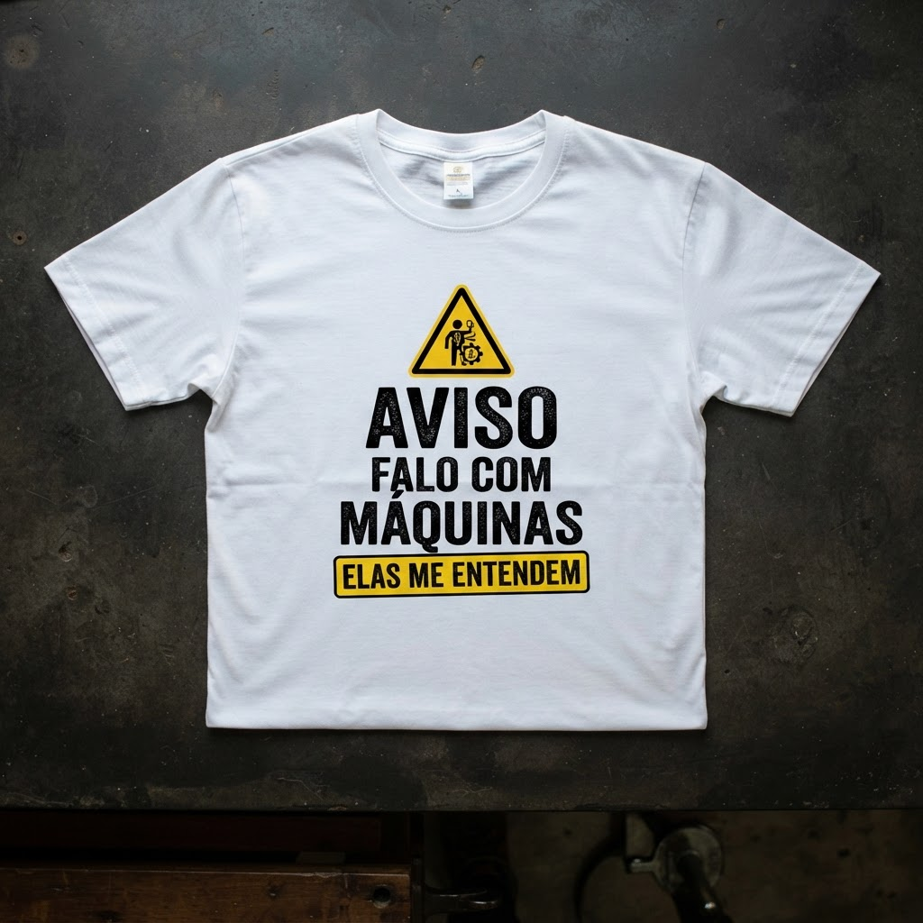 Aviso Falo com Máquinas